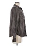 Maurices Tweed Brown Long Sleeve Button-Down Shirt Size M - photo 4