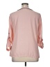 My Michelle 100% Polyester Color Block Pink 3/4 Sleeve Blouse Size XL - photo 2