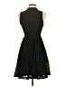 Deletta Houndstooth Black Cocktail Dress Size XS - photo 2