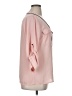 My Michelle 100% Polyester Color Block Pink 3/4 Sleeve Blouse Size XL - photo 4