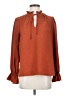 J.Crew 100% Polyester Brown Long Sleeve Blouse Size S - photo 1