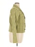 RACHEL Rachel Roy Checkered-gingham Yellow Jacket Size XL - photo 4