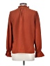 J.Crew 100% Polyester Brown Long Sleeve Blouse Size S - photo 2