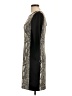 Rebecca Taylor Animal Print Black Cocktail Dress Size 10 - photo 5