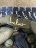Lulus 100% Polyester Stripes Blue Jumpsuit Size S - photo 4