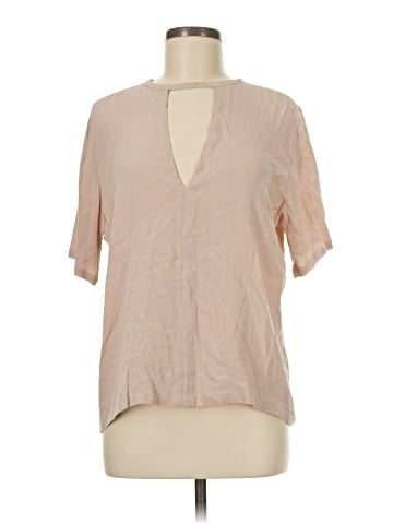 Olivaceous Short Sleeve Blouse (view 1)