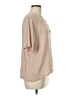 Olivaceous Tan Short Sleeve Blouse Size M - photo 4