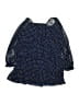 Crewcuts 100% Polyester Polka Dots Blue Dress Size 14 - photo 2