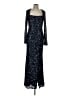 Xscape 100% Polyester Black Cocktail Dress Size 12 - photo 1