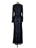 Xscape 100% Polyester Black Cocktail Dress Size 12 - photo 2