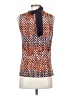 Anne Klein Orange Sleeveless Blouse Size XS - photo 2