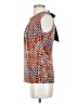 Anne Klein Orange Sleeveless Blouse Size XS - photo 5