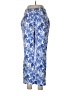 Boston Proper Print Blue Casual Pants Size 8 - photo 2