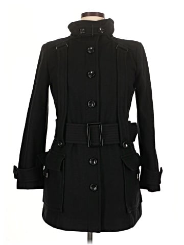 Zara Basic Wool Coat (view 1)