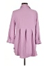 PASSPORTS 100% Polyester Purple 3/4 Sleeve Blouse Size M - photo 2