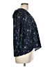 Roan + Ryan 100% Polyester Blue 3/4 Sleeve Blouse Size L - photo 4