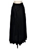 Elan Solid Black Casual Skirt Size M - photo 2