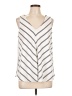 Emma & Olivia 100% Polyester Ivory Sleeveless Blouse Size L - photo 1