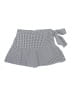 Blue Rain Checkered-gingham Silver Skort Size M - photo 1