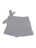 Blue Rain Checkered-gingham Silver Skort Size M - photo 2