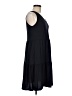 Unbranded Solid Black Casual Dress Size M - photo 4