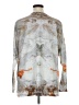Love U Dear Graphic Ivory Silver 3/4 Sleeve Blouse Size XL - photo 2