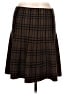Max Studio Plaid Brown Casual Skirt Size L - photo 1