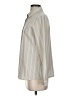 Shein Stripes Ivory Long Sleeve Blouse Size S - photo 5