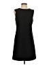 Zara Basic Solid Black Casual Dress Size S - photo 1
