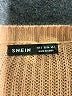 Shein 100% Acrylic Color Block Tan Pullover Sweater Size 4 - photo 7