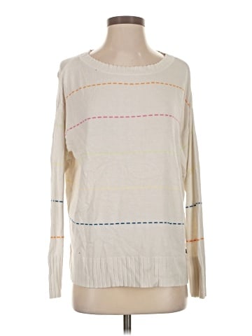 Peace Love World Pullover Sweater (view 1)