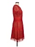 MARCHESA notte 100% Polyester Red Cocktail Dress Size 8 - photo 4
