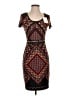 Calvin Klein Argyle Brown Cocktail Dress Size 2 - photo 1