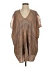 Eileen Fisher 100% Silk Brown Poncho Size S - photo 1