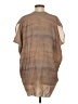 Eileen Fisher 100% Silk Brown Poncho Size S - photo 2