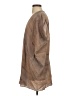 Eileen Fisher 100% Silk Brown Poncho Size S - photo 5