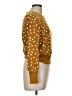 Madewell Polka Dots Gold Pullover Sweater Size M - photo 4