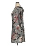Aime Print Gray Casual Dress Size XL (estimated) - photo 5