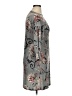 Aime Print Gray Casual Dress Size XL (estimated) - photo 4
