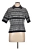 Central Park West Aztec Or Tribal Print Blue Gray Pullover Sweater Size L - photo 1