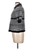 Central Park West Aztec Or Tribal Print Blue Gray Pullover Sweater Size L - photo 5