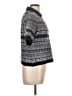Central Park West Aztec Or Tribal Print Blue Gray Pullover Sweater Size L - photo 4