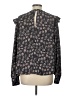 Evereve 100% Polyester Black Long Sleeve Blouse Size L - photo 2