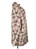 Bumblebella by Jill Martin 100% Polyester Plaid Tan Coat Size Med - Lg - photo 4