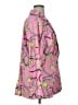 Shein Curve 100% Polyester Paisley Pink Blazer Size 16 Plus (2) - photo 4