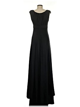 white christmas dresses Black Maxi Dress with 3/4 Sleeves | Black Long Dress main image 1