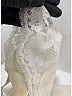 Dolce & Gabbana Solid Floral White Ivory Sleeveless Silk Top Size XL - photo 4