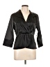 Samuel Dong Black 3/4 Sleeve Blouse Size L - photo 1