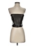 TEN By Babaton 100% Polyurethane Black Tube Top Size XXS - photo 1