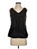Garnet Hill 100% Cotton Black Sleeveless Blouse Size S - photo 1